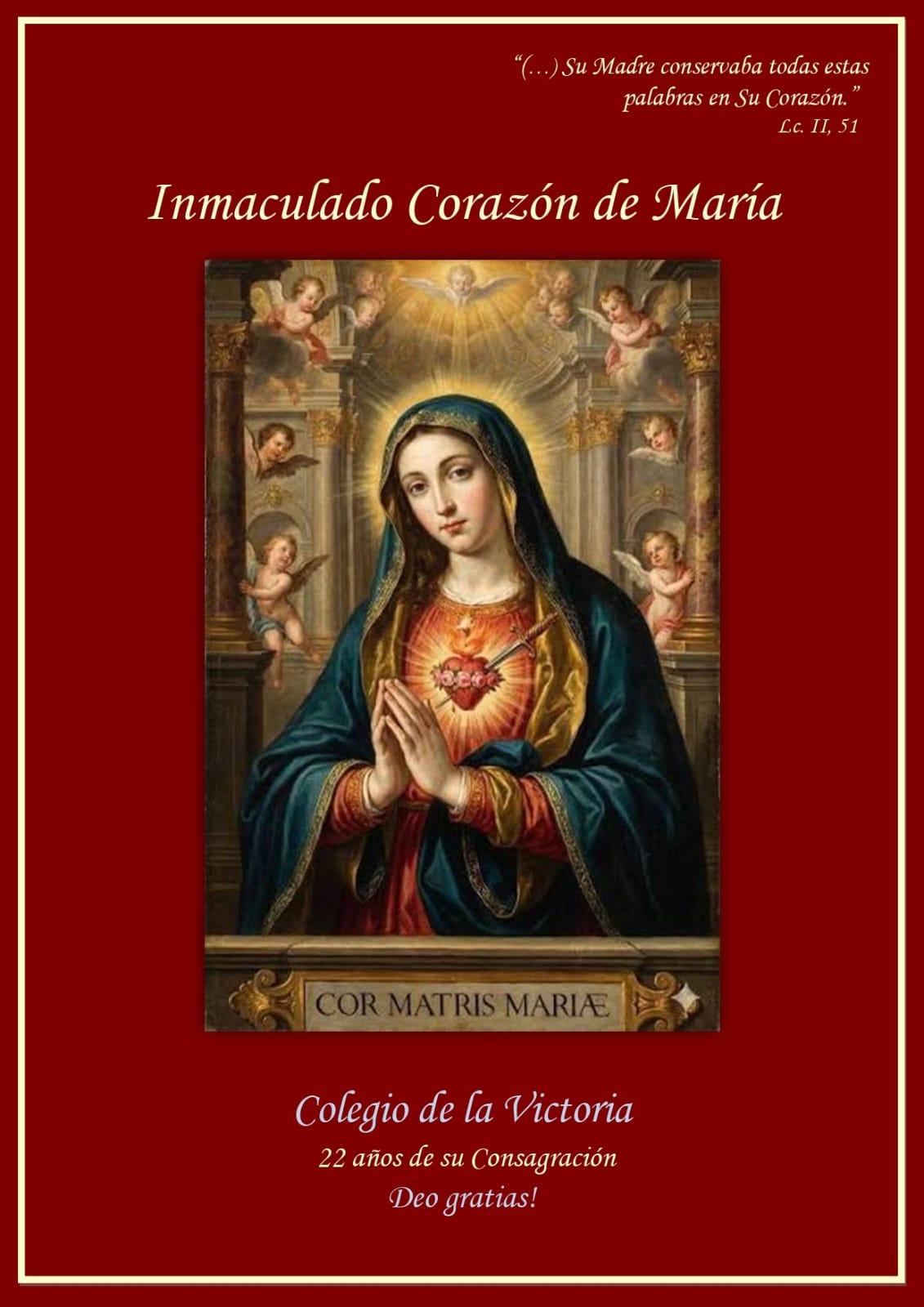 Inmaculado Corazón de María – Colegio de la Victoria